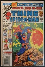 MARVEL TWO-IN-ONE ANNUAL #2 1977 Jim Starlin DEATH OF THANOS AVENGERS SPIDERMAN picture