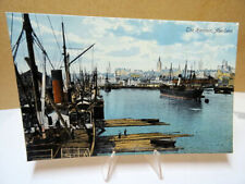 1909 Postcard The Harbour Aberdeen Scotland picture