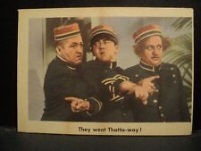 1959 Fleer #5- Three Stooges Card 3 Stooges no creases picture