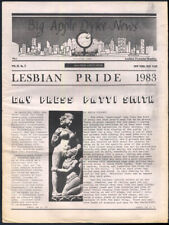 BIG APPLE DYKE NEWS 5-6 1983 Lesbian Pride; Gay Press Patti Smith; Jane Rule &c picture