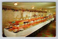 Bellville OH-Ohio, Buffet, The San-Dar Dining Room, Antique, Vintage PC Postcard picture