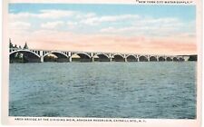 Ashokan Reservoir Arch Bridge Dividing Weir 1910 NY  picture