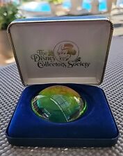 Vintage Disney Souvenir Glass Dome Iridescent With Collectors Society Box picture