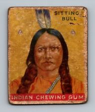 1933 Goudey Gum Indian #38 Sitting Bull LOW GRADE Vintage Trading Card picture