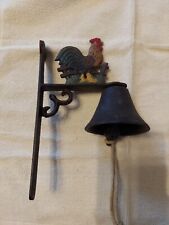 Cast Iron Rooster Dinner Bell  picture