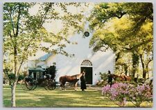 Horse & Carriage at St. Andrew's Parish Episcopal Church, Charleston SC Postcard picture