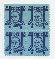 1920s-30s  Free Tom Mooney Labor Wrongfully Convicted S.F. Bombing Cause Stamps picture