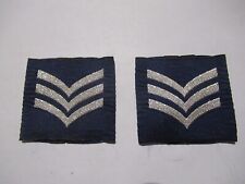 Vintage British army epaulette slides chevrons insignia badges sergeant military picture