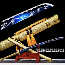 44''Chinese Ming Dynasty Brotherhood of Blades Sword Sharp Blue 1095 Steel Dao明刀 picture