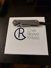Chris Reeves Small Sebenza 31 Plain Drop Point Magnacut Lightly Used picture