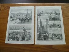 1889 Engravings-Melbourne-Victoria Australia picture