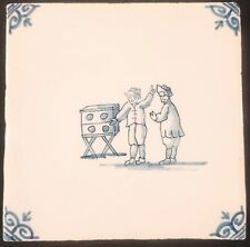 Antique 17th and 18th century Dutch Delft Tiles  picture