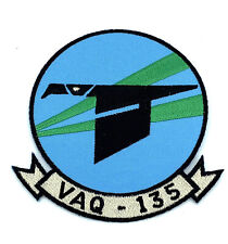VAQ-135 Black Ravens Squadron Patch, 4 inches, Hook and Loop picture