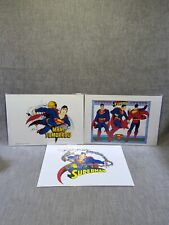 Superman 1982 DC Comics Lot Of 3 Poster Model Sheets Prints Alex Toth picture