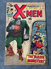 Uncanny X-Men #40 1968 Marvel Comic Key Issue Tuska Frankenstein Cover VG+ picture