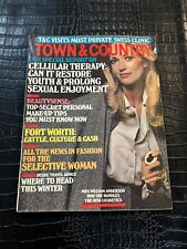 OCTOBER 1972 TOWN AND COUNTRY vintage fashion magazine picture