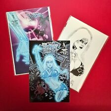 Tarot Witch of the Black Rose #129 Jim Balent A + B Litho Set Broadsword Comics picture