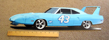 NEW Autographed LARGE Richard Petty #43 Lrg 1970 Plymouth Superbird Metal Sign picture