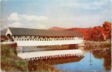 Covered Bridge, Groveton, New Hampshire postcard picture
