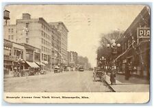 1913 Hennepin Avenue Ninth Street Minneapolis MN, Shorthand Secret Code Postcard picture