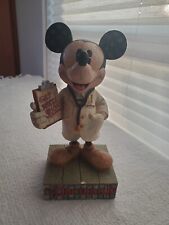 Walt Disney Mickey Mouse Jim Shore The Doctor Is In Get Well Soon Figure READ picture