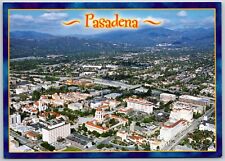 Arial View of Pasadena, CA - Postcard picture