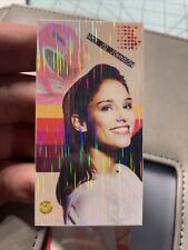 Amy Jo Johnson Pink Holo Pattern Custom Tobacco Trading Card By MPRINTS MP6 picture