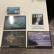 Lake Tahoe California Lot of 4 Postcards And Mini Picture Book Unsent picture