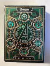 THEORY 11 Avengers: Green Special Edition Playing Cards BRAND NEW SEALED picture