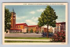 Los Angeles CA-California, University Of Southern California, Vintage Postcard picture