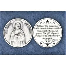 St. Saint. Rose of Lima - Quote - Pocket Coin  picture
