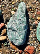 Blue Big Sur Jade Cobble Nephrite Jade Stone Specimen Monterey California picture