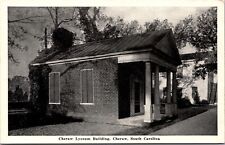 Postcard Cheraw Lyceum Building in Cheraw, South Carolina~3680 picture