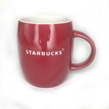 Starbucks Collector Series Rare 2011 Fire Engine Red Coffee Mug Laser Engraving picture