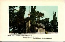 Grand Pre, Nova Scotia - CANADA - Old French Church - Angelus Postcard picture