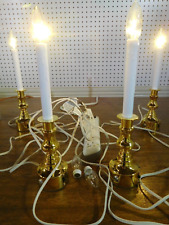 Fabulous 4 LED Automatic Light Sensor Electric Candles with 2 extra bulbs picture