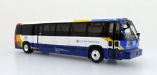 Iconic Replicas 1:87 1999 TMC RTS Transit Bus: Red & Tan Bus Lines picture