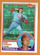 BOB FORSCH(ST. LOUIS CARDINALS)1983 TOPPS BASEBALL CARD picture