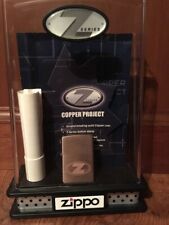 Extremely Rare 2000 Z Project Prototype Copper Zippo Lighter picture