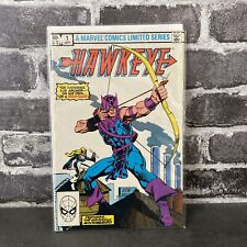 Marvel Comics Hawkeye #1 Avengers Clint Barton Mockingbird Key Issue 1983 picture