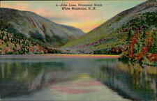 Postcard: 4-Echo Lake, Franconia Notch White Mountains, N. H. picture