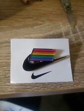 Rare Nike be true  Pride Pin Rainbow  Brand New Limited Edition picture