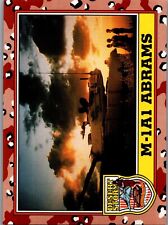 1991 Topps Desert Storm - #215 M-1A1 Abrams picture