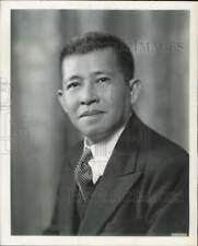 1947 Press Photo Former Siamese Prime Minister Pridi Banomyong in Washington, DC picture