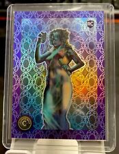 #27 Hypatia 09/49 Amethyst Gemstone Refractor Cardsmiths Currency S2 picture