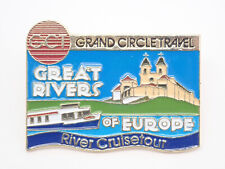 Grand Circle Travel Great Rivers of Europe River Cruise Vintage Lapel Pin picture