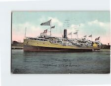 Postcard Steamship 
