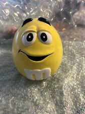 2002 M&M's Yellow Ceramic Cookie Jar with Lid by Galerie Peanut picture