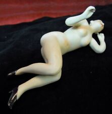 Art Deco-German Style Figurine Bathing Beauty Sexy Naked Art Nouveau Style Porce picture