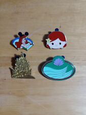  Lot Of 4 Little Mermaid Disney Pin Lot picture
